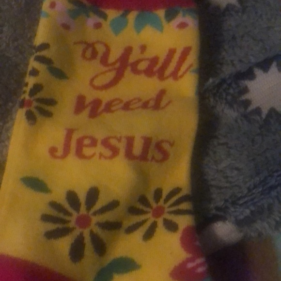 Funny y’all need Jesus socks NWT - Picture 7 of 7